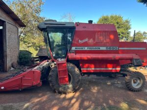Colheitadeira Massey Ferguson Ano 2003 Plataforma Corte 17 Pés