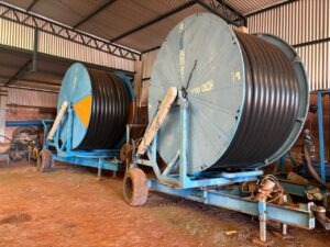Conjunto Rolo de Irrigação Marca Hidro Roll 110X400 Ano 2013 e 2018